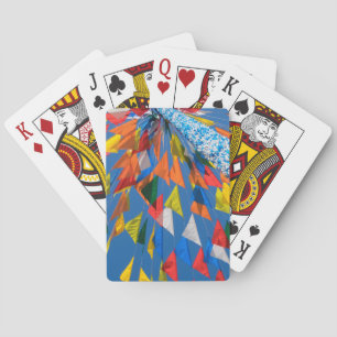 Jeu De Cartes Décoration de drapeau triangulaire