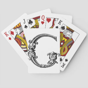 JEU DE CARTES DECORATIVE G
