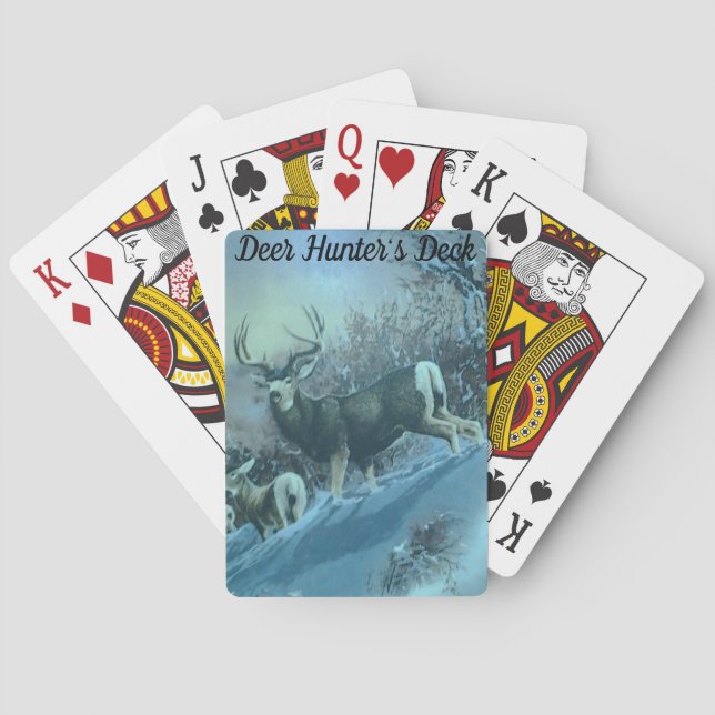 Jeu De Cartes Deer Hunter's Deck (dos)