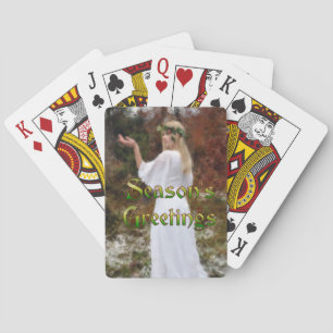 Jeu De Cartes Déesse de forêt - Bonnes Fêtes