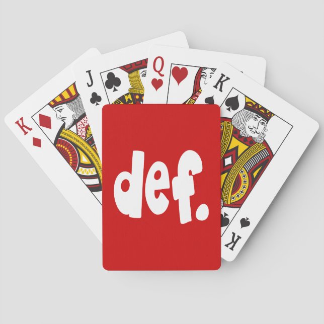 Jeu De Cartes déf. (dos)