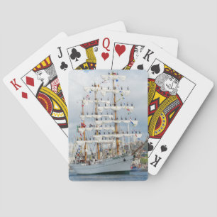 Jeu De Cartes Défilé de bateau de navigation