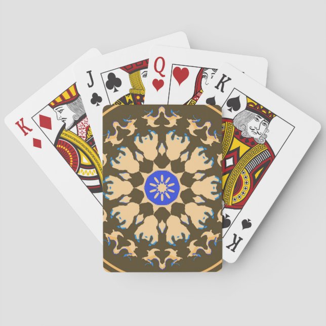 Jeu De Cartes Défilement (dos)