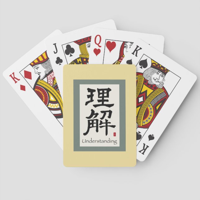 Jeu De Cartes Défilement Zen "Comprendre" (dos)