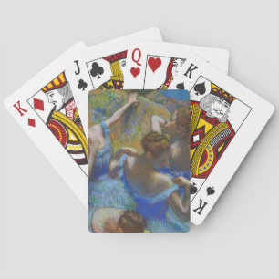 Jeu De Cartes Degas Danseuses Bleues Pastel Chef-d'œuvre d'Art