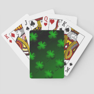 Jeu De Cartes Dégradé à quatre feuilles