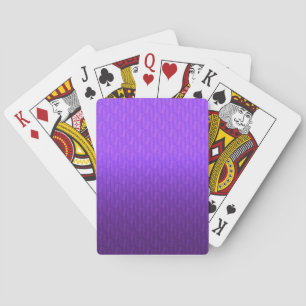 Jeu De Cartes Dégradé du lilas néon.