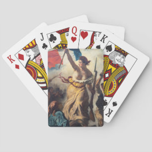 Jeu De Cartes Delacroix - La Liberté guidant le peuple en gros p