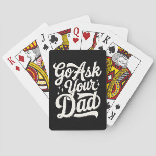 Jeu De Cartes Demandez à votre père Maman drôle Fête des mères V