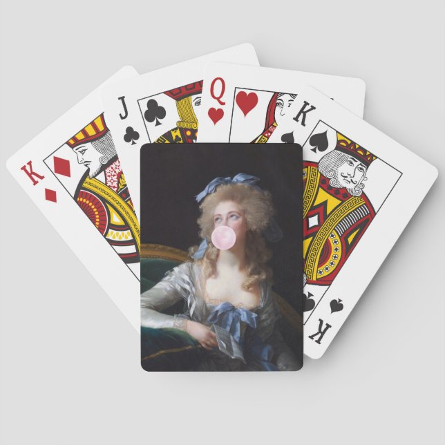 Jeu De Cartes Demure with Pink Bubble Gum (dos)