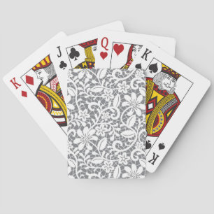 Jeu De Cartes Dentelle blanche 1