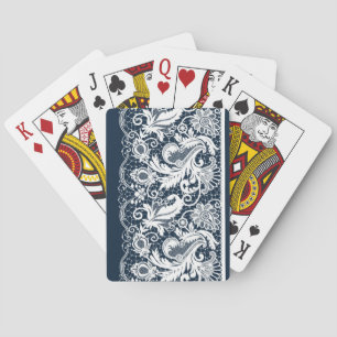 Jeu De Cartes Dentelle blanche 2