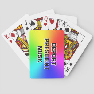 Jeu De Cartes Déporter le président Musk