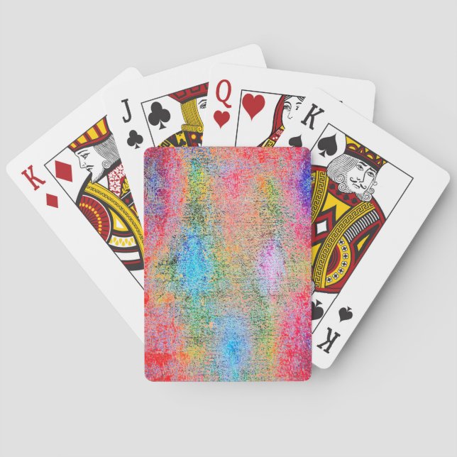 Jeu De Cartes Dépréciation des couleurs (dos)