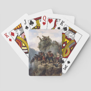Jeu De Cartes Des fusiliers défendant un col de montagne (Karl L