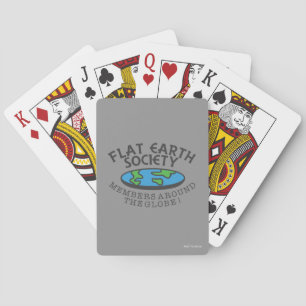 Jeu De Cartes Des Membres De La Société Planète Autour Du Monde