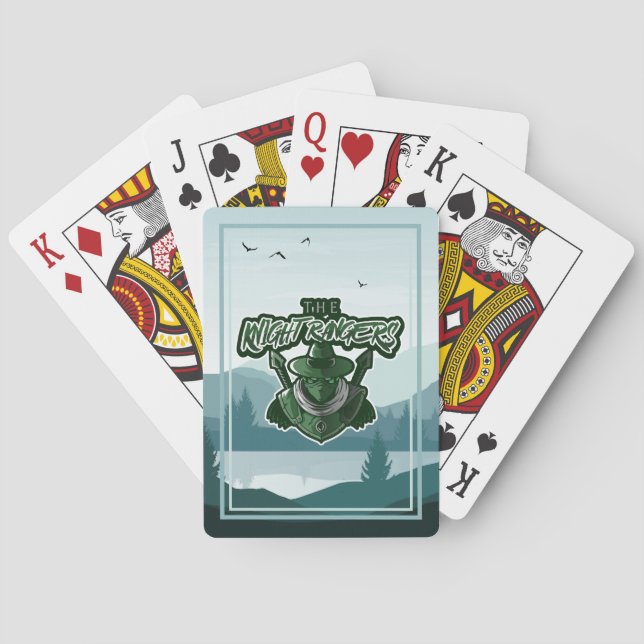Jeu De Cartes Des Rangers-Chevaliers Jouent Des Cartes (Daytime  (dos)