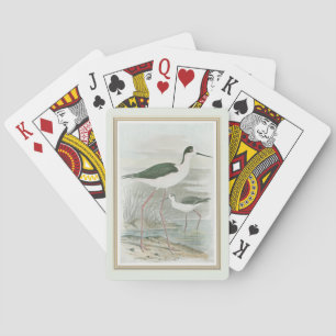 Jeu De Cartes Des tiltes noires au bord de l'eau