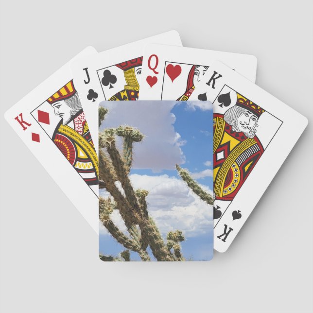 Jeu De Cartes Desert Cactus Blu Sky (dos)