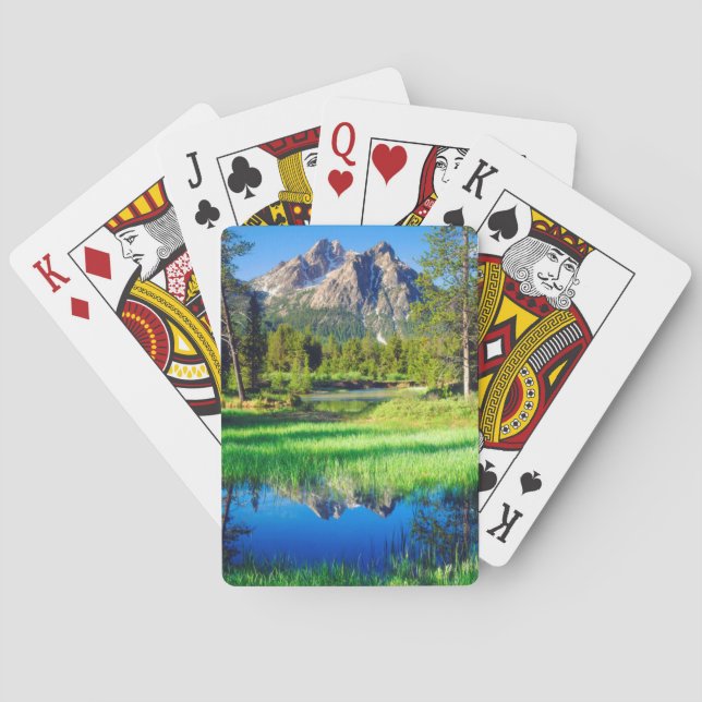 Jeu De Cartes Désert dentelé (dos)