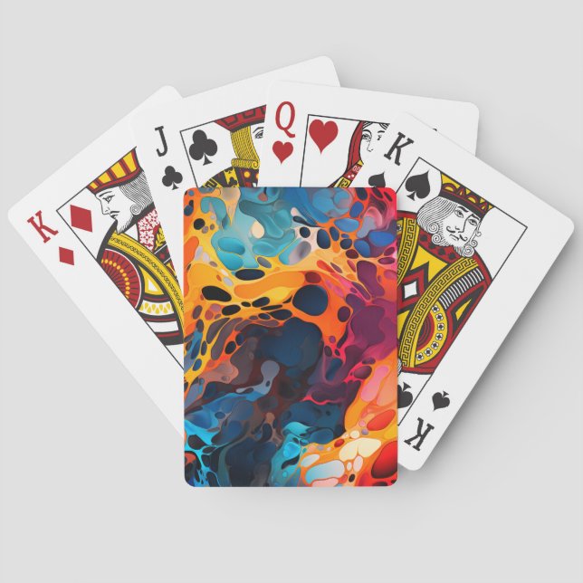 Jeu De Cartes Design artistique (dos)