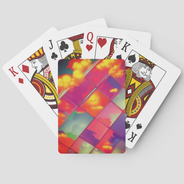 Jeu De Cartes Design artistique (dos)