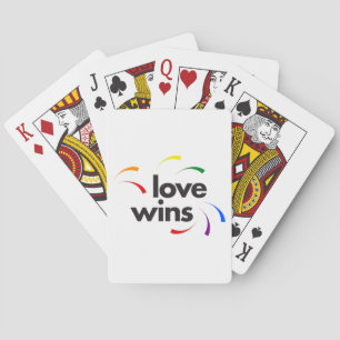 Jeu De Cartes Design coloré, moderne, ludique de Love Wins