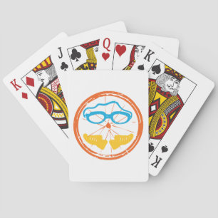 Jeu De Cartes Design Cool de triathlon