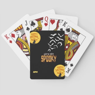 Jeu De Cartes Design Halloween éffrayant