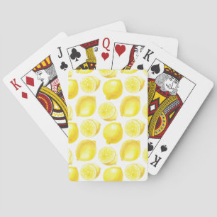 Jeu De Cartes Design motif citron