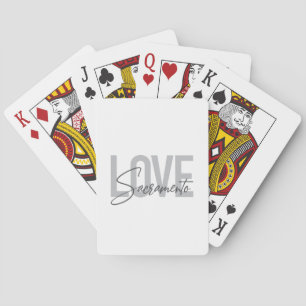 Jeu De Cartes Design simple, cool et moderne de Love Sacramento