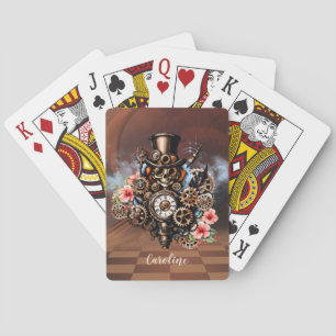 Jeu De Cartes Design steampunk mignon