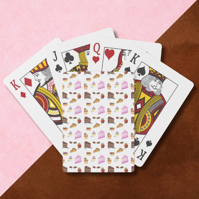 Jeu De Cartes Desserts Aquarelle  (Créateur téléchargé)