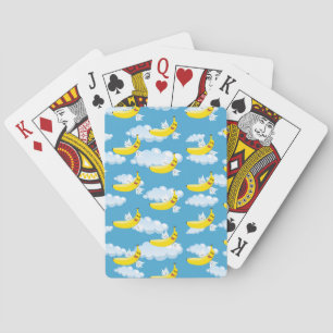 Jeu De Cartes Dessin animé de fête de nourriture Bananes