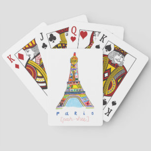 Jeu De Cartes Dessin de bout de feutre de Paris