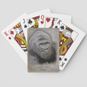Jeu De Cartes Dessin de l'artiste Gorilla