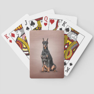 Jeu De Cartes Dessin Doberman