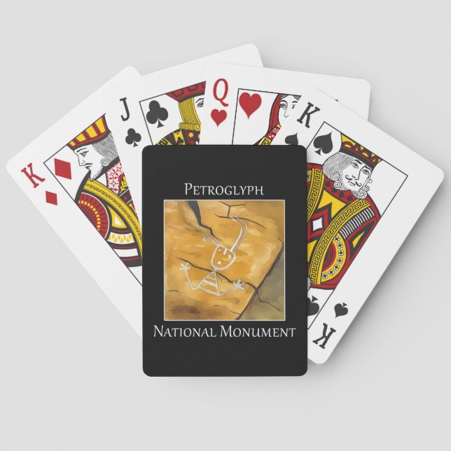 Jeu De Cartes Dessin mignon de ce qui ressemble à un humanoïde a (dos)