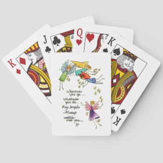 Jeu De Cartes Dessin "Que les Anges se méfient toujours de vous"