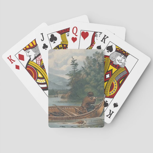 Jeu De Cartes DESSUS sur la chasse (dos)