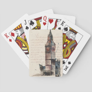 Jeu De Cartes Destinations   Lettres Vintages De Big Ben