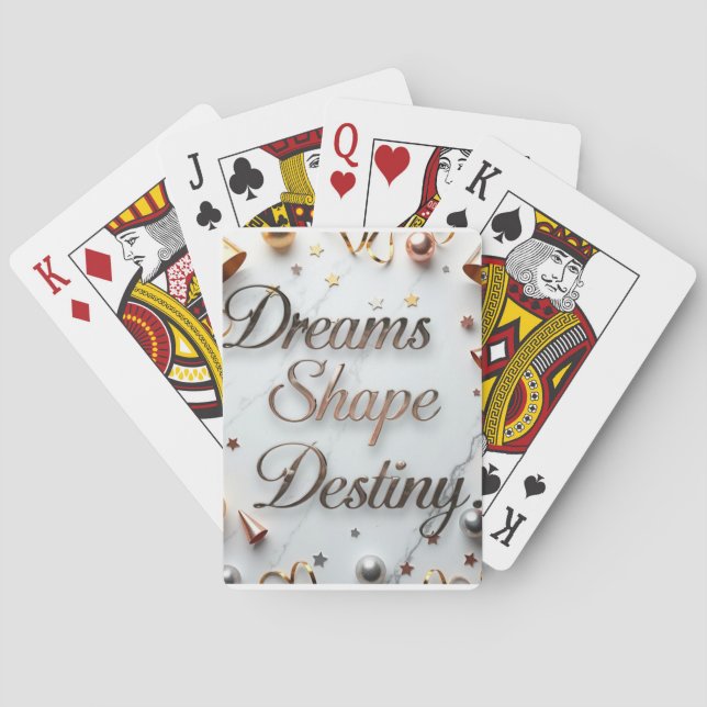 Jeu De Cartes Destinée de forme de rêves (dos)
