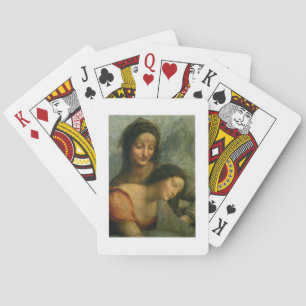 Jeu De Cartes Détail de Virgin et St. Anne from The Virgin