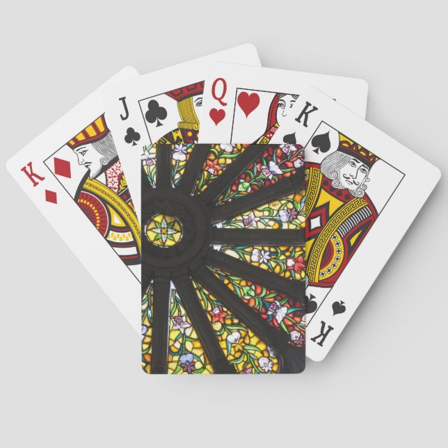 Jeu De Cartes Détail de vitrail 2 (dos)