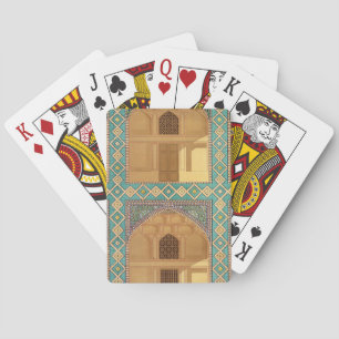 Jeu De Cartes Détail des arcades de la cour dans la Medrese-i-S
