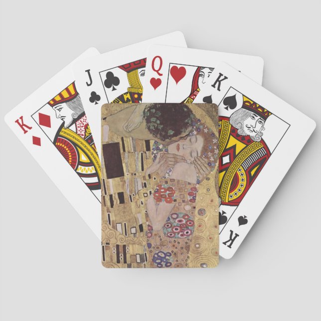 Jeu De Cartes Détail du baiser - Gustav Klimt (dos)