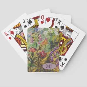 Jeu De Cartes Détails du jardin de fleurs