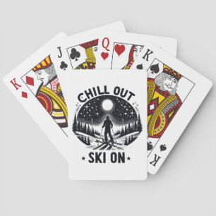 Jeu De Cartes Détendez-vous Ski sur