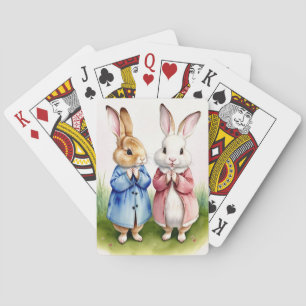 Jeu De Cartes Deux lapins