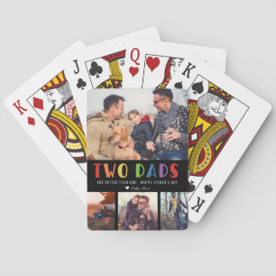 Jeu De Cartes Deux papas valent mieux qu'un   Photo de la fête d